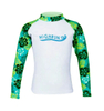 New Unisex Toddler Breathable Rash Guard Custom Style Beachwear Children Flower Print Cute Surf Rash Guard Shirts