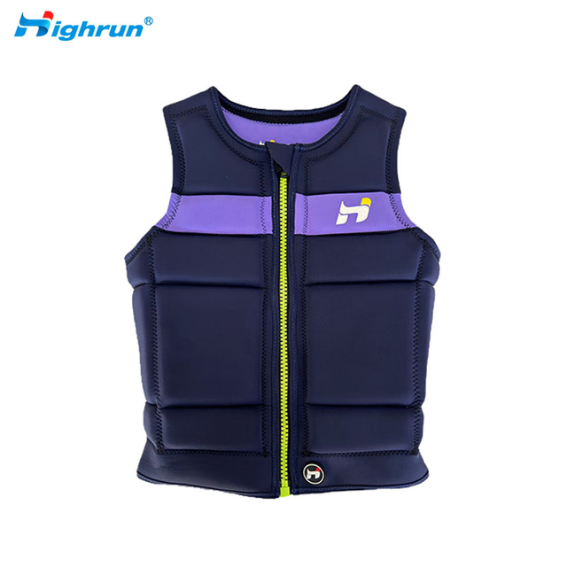 Close Fitting Wakeboard Surfing Swimming Impact Vest Water Sports EPE PVC Foam Neoprene Life Vest Jacket Surfing Swim