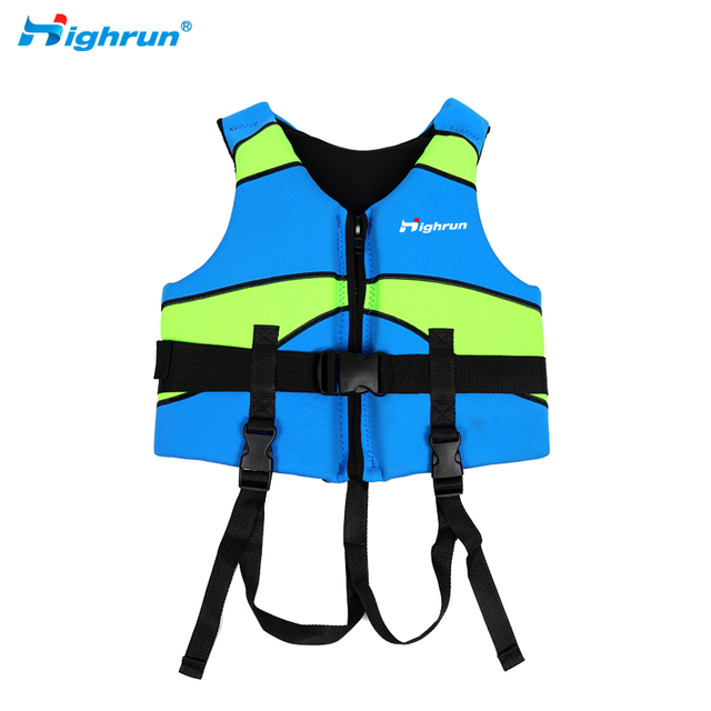Good Quality Neoprene Life Jacket with Double Buckle Protection Kids Super Soft Swimming Life Saving Jacket