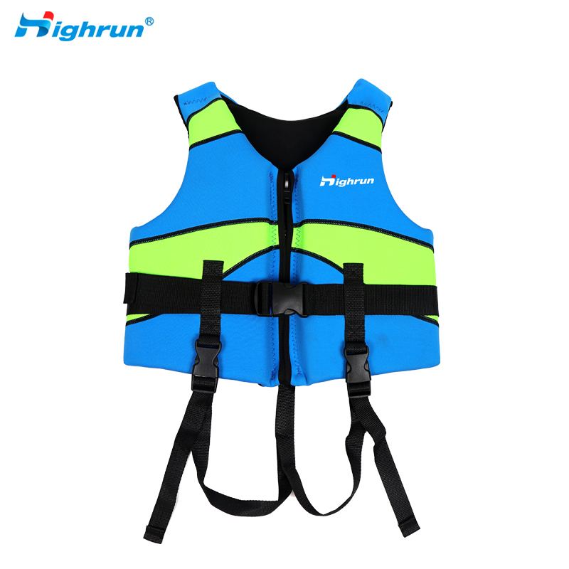 Good Quality Neoprene Life Jacket with Double Buckle Protection Kids Super Soft Swimming Life Saving Jacket