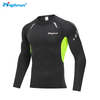 Long Sleeve Close Fitting Rash Guard For Running