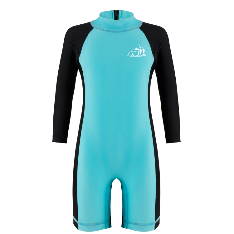 Kids Sun Protection Smooth Skin Rash guard Swimsuit Custom Logo Made Baby Breathable Rash Guard Swim Shirt 