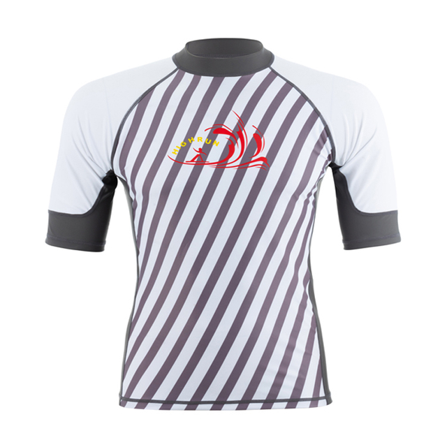 Manufacturer Wholesale Custom Design Short Sleeve UV50+ Rash Guard for Men High Quality Quick Dry Rash Guard