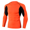 Custom Compression Shirts for Men Designed Sublimation Long Sleeve Rash Guards for Men BJJ Fighting Training