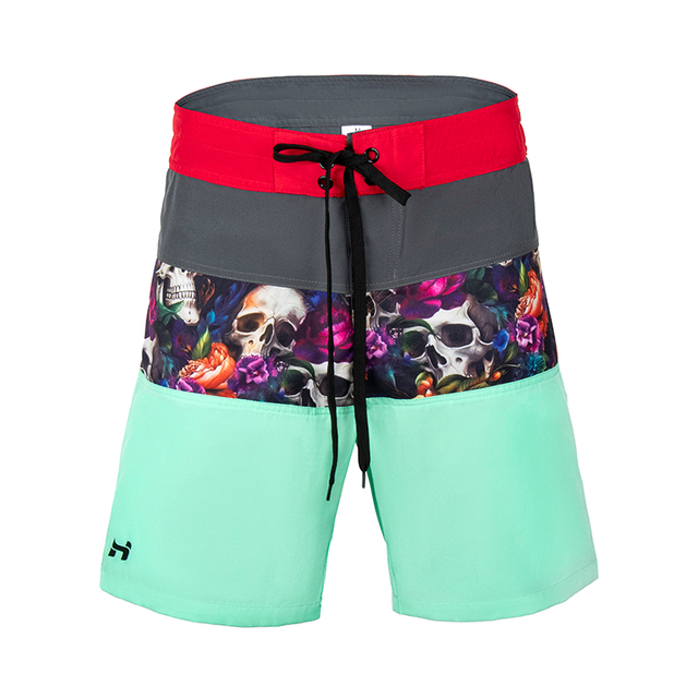 Custom Polyester Summer Beach Pants for Men High Quality Resort Wear Pants Swim Trunks Design Printed Board Shorts