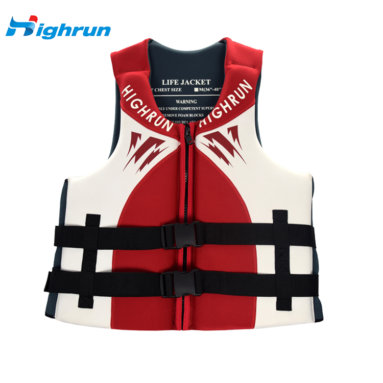Neoprene Personalized Life Jacket 75n PVC Foam Water Park Life Jacket Floating Suits Lifesaving Jacket for Women
