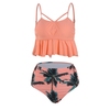 2025 New Arrivals Summer Fashion Green Women Two Piece Swimwear