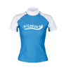 Lightweight Wholesale Custom Design Fitness Rash Guard Sport Wear Women Beautiful Breathable Rash Guard