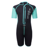 Customized High and Super Stretch Wetsuit 3.5mm CR Neoprene Boys Girls Green Shorty Wetsuit for Kids