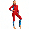 Women's High Elastic Breathable Rash Guard Bodysuit Tight Fitting Wetsuit for Surfing Diving