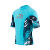 Custom Made Rash Guards Short Sleeve High Quality BJJ MMA Men Rashguard
