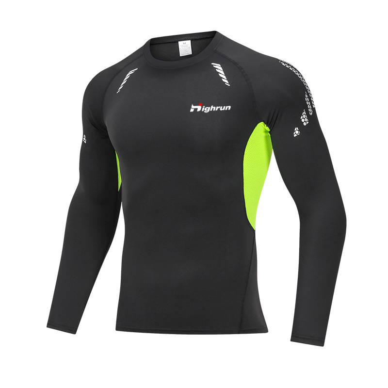 Long Sleeve Close Fitting Rash Guard For Running