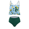 2025 New Arrivals Summer Fashion Green Women Two Piece Swimwear