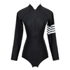 Custom High Guality Anti UV Sun Protection UPF 50 Swimsuit Long Sleeve One Piece Rash Guard for Women
