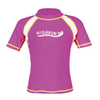 Children Breathable Rash Guard Custom Logo Sublimation Design Short Sleeve New Fashion Kids Rash Guard