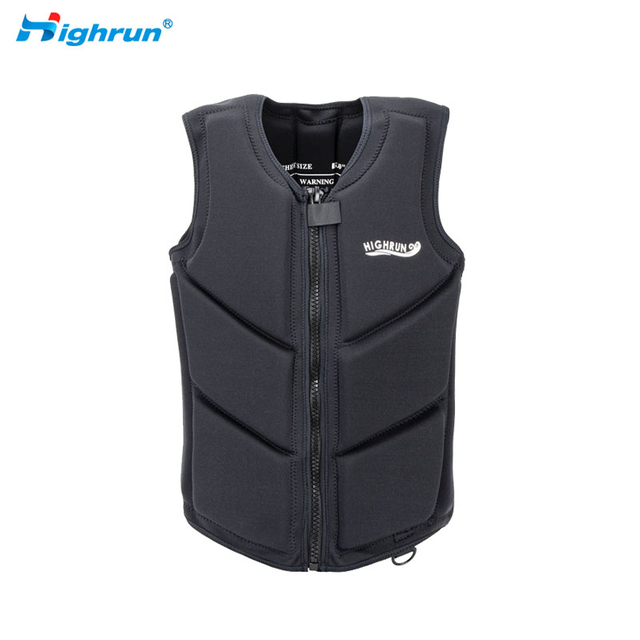 New Neoprene Life Vest Unique Design Swimming Smooth Skin Life Vest for Adults