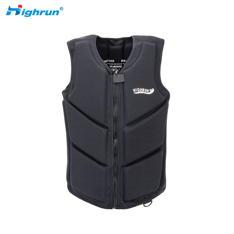 New Neoprene Life Vest Unique Design Swimming Smooth Skin Life Vest for Adults