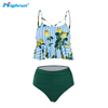 2025 New Arrivals Summer Fashion Green Women Two Piece Swimwear