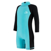 Kids Sun Protection Smooth Skin Rash guard Swimsuit Custom Logo Made Baby Breathable Rash Guard Swim Shirt 