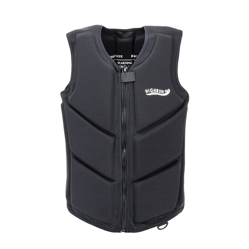 New Neoprene Life Vest Unique Design Swimming Smooth Skin Life Vest for Adults