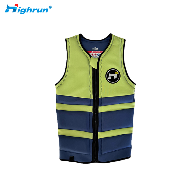 High Quality Life Vest Factory Price Custom Neoprene Material Life Vest EPE Foam Life Jacket Vest for Adults
