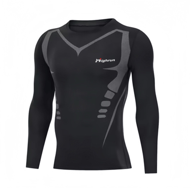 Long Sleeve Close Fitting Rash Guard For Running