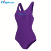 Women's One Piece Lightweight Breathable Swimsuit Slim Fit Bathing Suit for Swimming