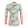 OEM High Impact Custom Sublimation Design & Logo Long Sleeve Women Rash Guard with UV Protection Breathable Rash Guards 