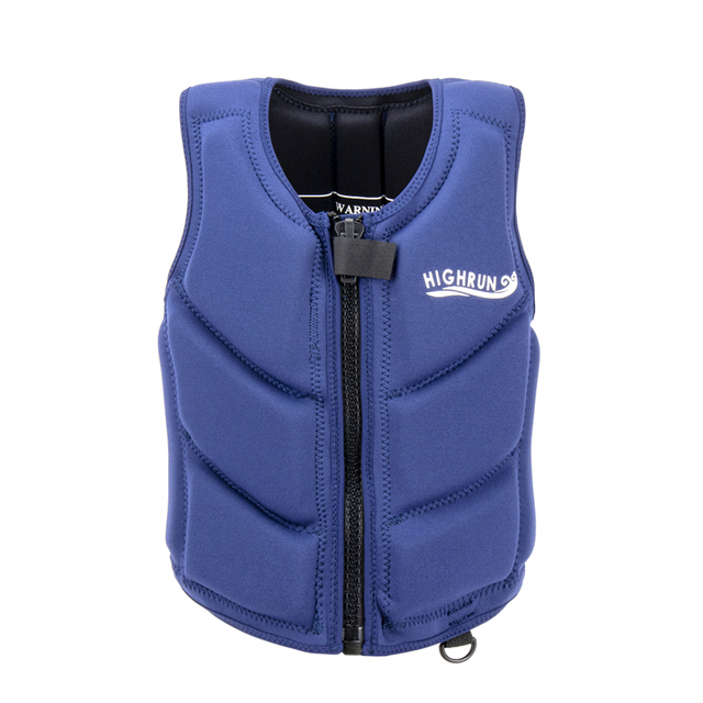 Wholesale Good Quality Swim Vest Breathable Fabric Vest with pdf Zipper Smooth Skin Life Vest for Children