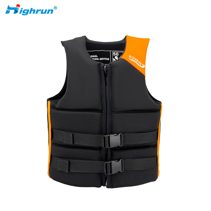 OEM/ODM Diving Fabrics Neoprene Life Jacket With EPE Foam for Kayak Surfing Swimming