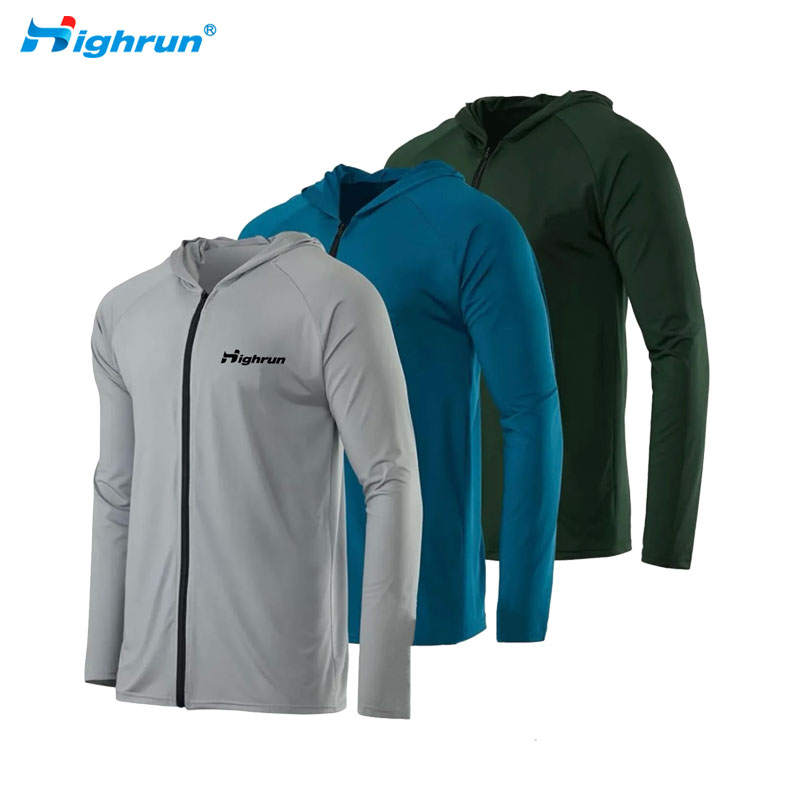 2025 Hot Sale High Quality Custom Logo Anti Uv Jacket Coat Comfortable Breathable Smooth Skin Clothing for Adults