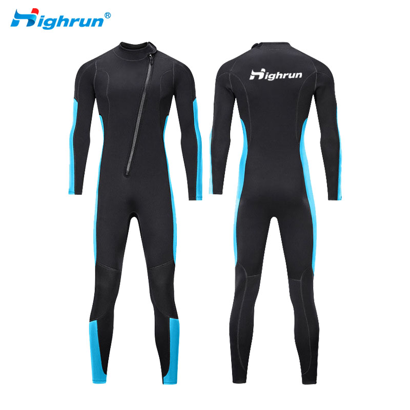 Customizable 3-5mm Wetsuit for Men Factory-Made Surf Swim Wear Suit for Spearfishing