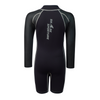 Kids Black Print 3.5 mm Neoprene Smooth Skin Wetsuit with UV Protection One-Piece scuba Diving Wetsuit to Keep Warm