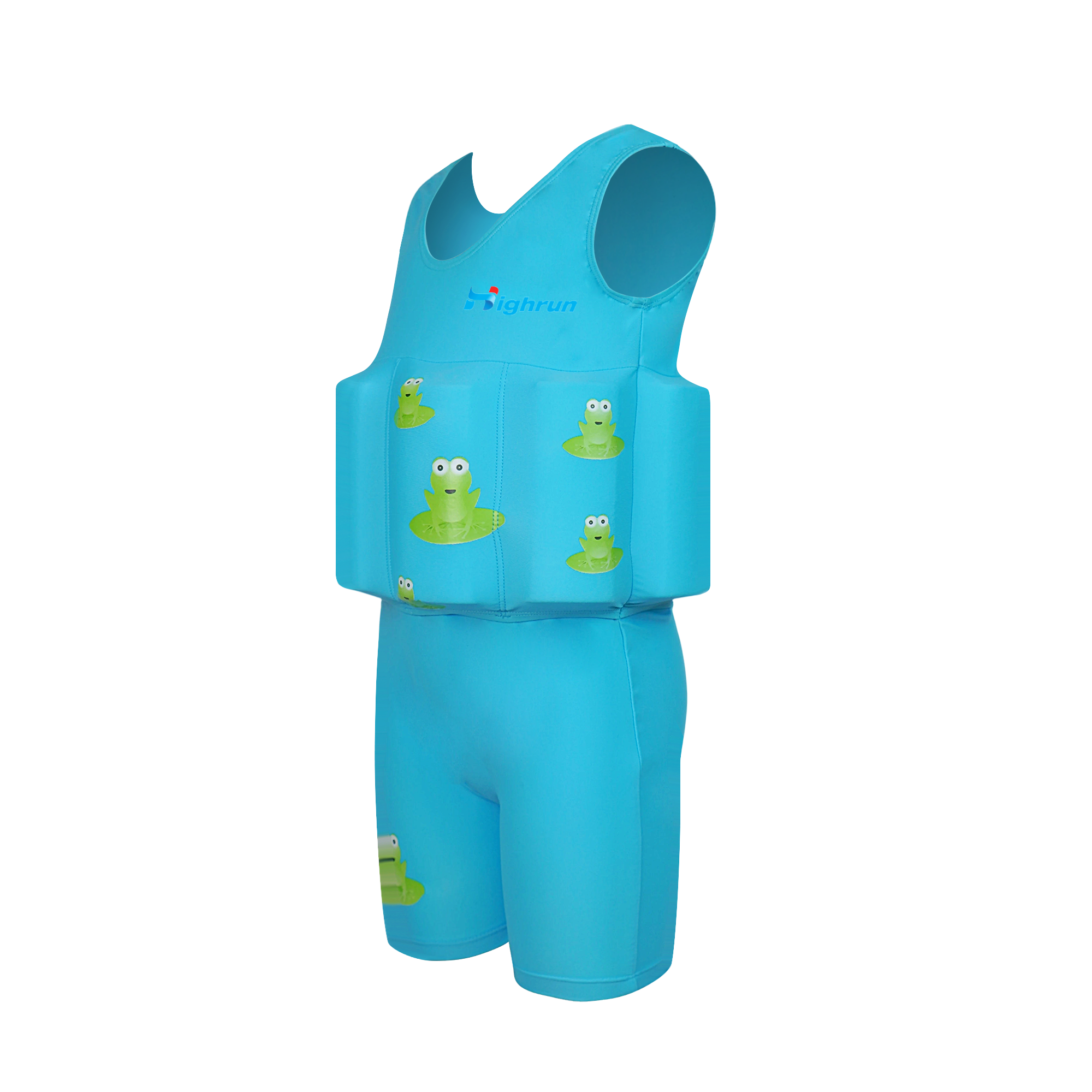 Float vest for swim training evaluation