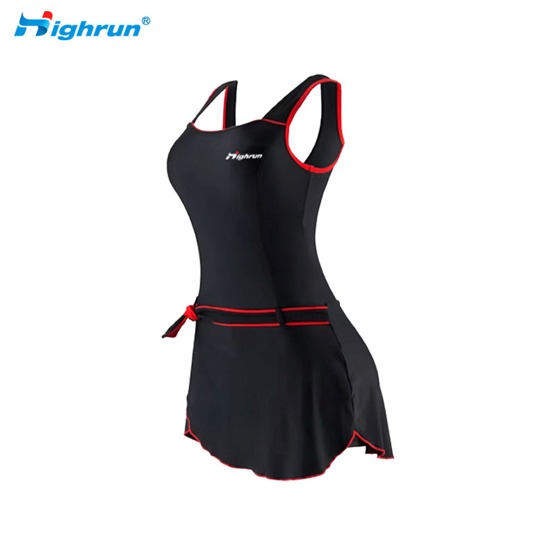 Costomized New Sexy Tight Swimwear Solid Color Ladies Conservative Triangle Compression Swimwear Suit