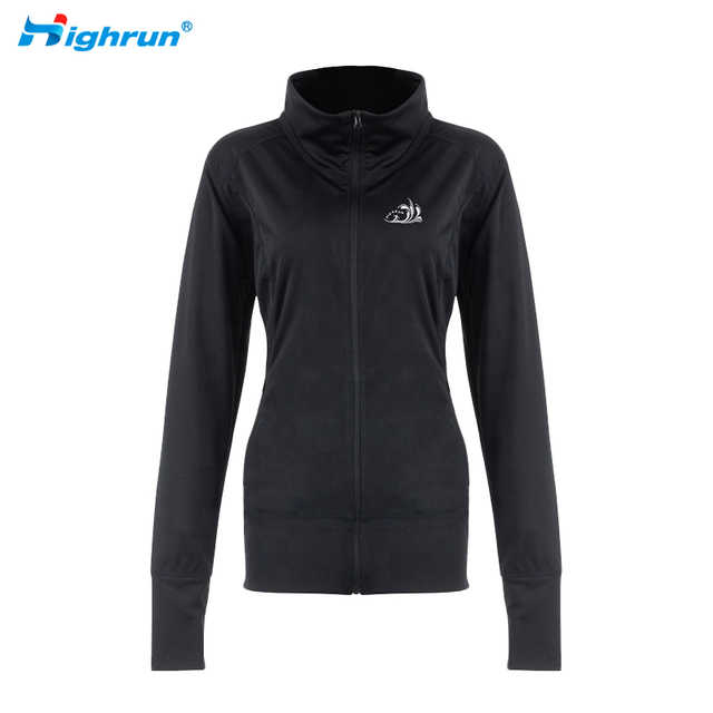 2025 New Custom Anti UV Clothing Outdoor Long Sleeve Surfing Swim Suits Black Women Rash Guard with Front Zipper