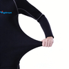 Women's Thermal Neoprene Wetsuit Set Chest Zip Breathable Waterproof Surf Shirt for Surfing Diving