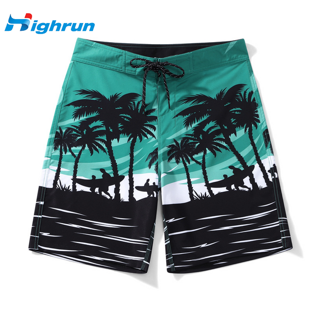 Summer Breathable Beach Wear Fabric Hot Style Mens Modest Swim Pants High Quality Latest Pants Designs Hot Pants Solid Color