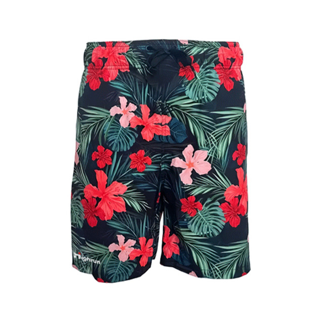 High Quality Summer Solid Color Casual Vacation Beach Shorts Pants