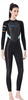 Women's Long Sleeve One-Piece Smooth Skin Wetsuit Swimsuit for Water Sports