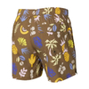 Polyester Latest Pants Men Floral Print Short Pants Swim Trunks 