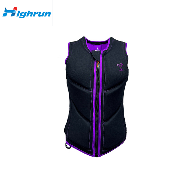 2025 Custom Neoprene Personalized Pfd Life Jacket for Sale Fashionable Safety Swimming Life Jacket Vest for Adults