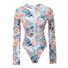 European Style Custom Women Long Sleeves Rash Guards Sports Racing Swimsuit Swimwear Surfing Beachwear