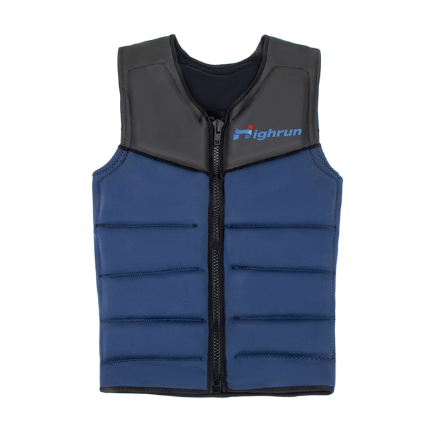 Adult Life Jacket Outdoor Portable Summer Sea Fishing Survival Beach Suit Comfort Neoprene Life Vest Buoyancy Clothing