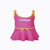 New Design Girls One Piece Summer Pink Swimwear Children Wholesale Breathable Fabric Swimwear Bikinis for Kids 