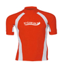 Customized Sun Protection Breathable Rash Guard Short Sleeve UPF 50+Swim Shirts Loose Fit Quick Dry Rash Guards for Men