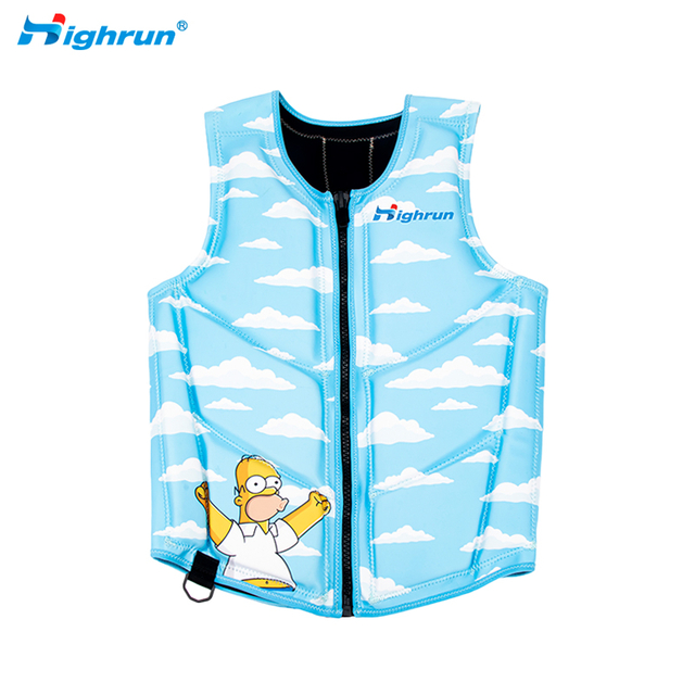 Customized High Buoyancy Surfing Life Vest Light Swimming Neoprene Life Jacket for Men and Women