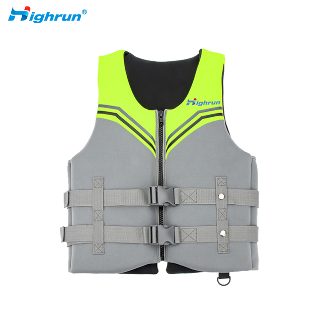 Adult High Buoyancy Swim Life Jacket For Boating Water Sports Durable Comfortable Safety Flotation Device