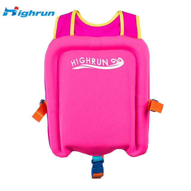 Children's Flotation Swim Vest Classical Personalized Floating Life Vest Adjustable Straps Safety Buoyancy Jacket