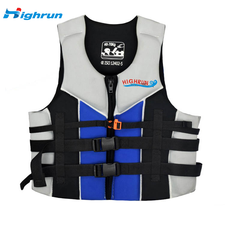 Customized Pfd Life Jackets for Sale Water Park Breathable Life Jacket with Fashion Design High Quality Neoprene Fabric for Men